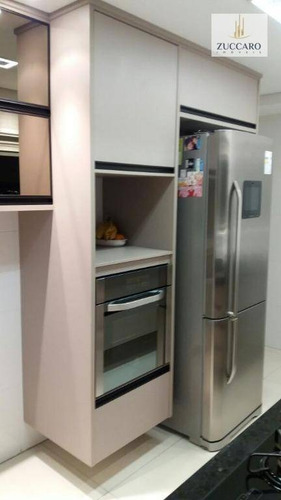 Apartamento No Condomínio Solon Fernandes, 137m², 3 Dormitórios, 1 Suíte, 2 Vagas, Estuda Permuta. - Ap10417