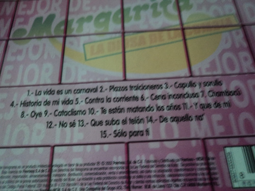 Lo Mejor De Margarita Diosa Cumbia 30 Exitos Colección 2cds