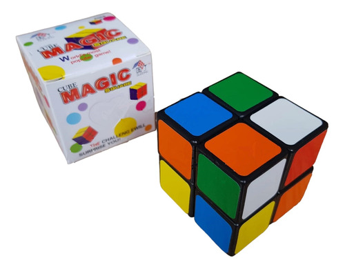 Cubo Rubik 2x2 Magic Cube Buen Giro Speed Cube - Negro