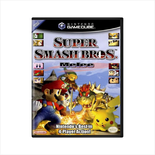Jogo Super Smash Bros Melee - Gamecube - Usado