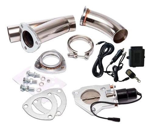 Cut Out 2 PuLG Exhaust Escape Libre + Control Remoto Nuevo