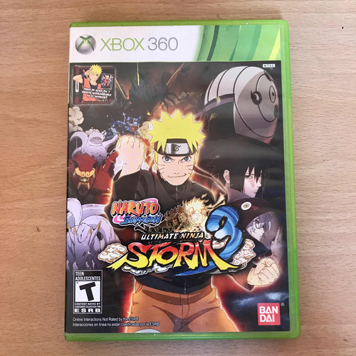 Naruto Ultimate Ninja Storm 3 Para Xbox 360