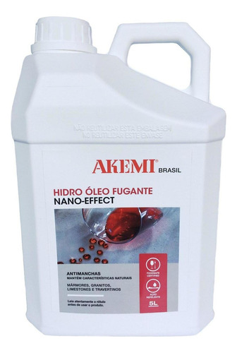 Impermeabilizante Oleofugante Nano Effect Mármores 5,0 Lt