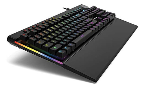 Teclado Mecánico Para Juegos Monster Alpha 5.0 Led Con Tecla