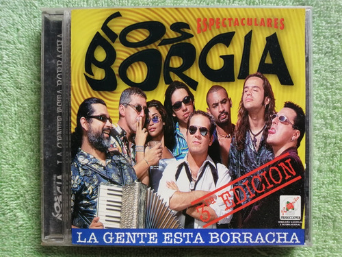 Eam Cd Los Borgia La Gente Esta Borracha 1999 Edic. Peruana