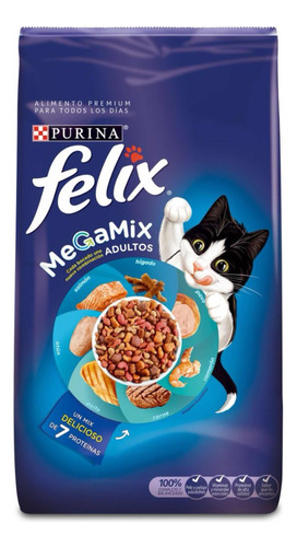 Alimento Félix Megamix Gato Adulto