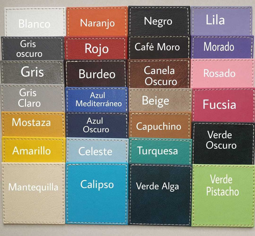 Juego De Escritorio Forrado En Eco Cuero