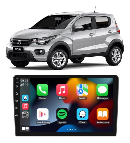 Multimedia Específica 9 Fiat Mobi Wifi Gps Cámara Reversa