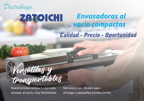 Envasadora Al Vacío Selladora Automática + 4 Rollos Gratis