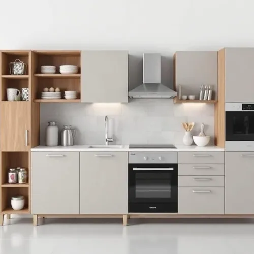 comprar Combo De Muebles De Cocina Melamina De Calidad 18mm A Medida