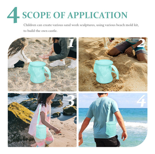 Bolsa De Playa Portátil Para Niños Al Aire Libre, 2 Unidades
