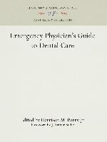 Libro Emergency Physician's Guide To Dental Care - J. Art...