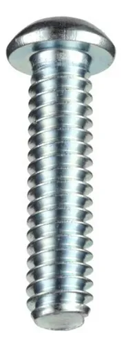 Tornillo De Cabeza Botón De Acero Aleado, Zincado, , 6mm (pa