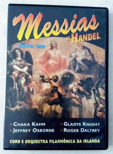 Dvd Messias De Handel - Dublim 2000