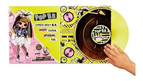 Lol Omg Muñeca Pop B.b Remix Mga 25 Surprises