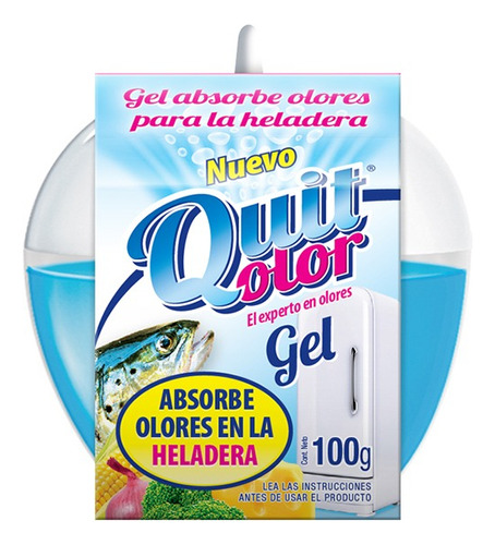 Quitolor Absorbe Olores Para Heladeras X100g