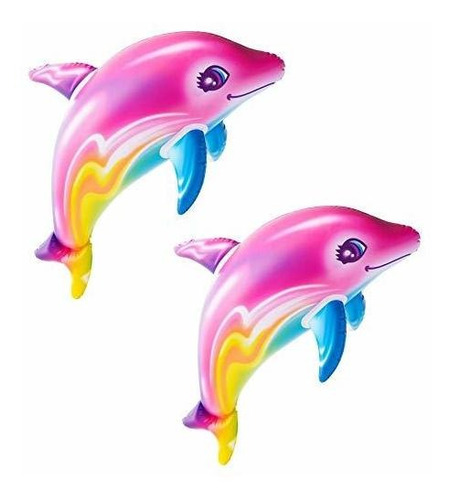 Zugar Land - Juguete Inflable Para Piscina Con Delfines Colo