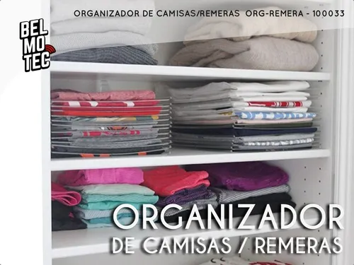 Organizadores Ropa Viaje Organizar Remeras Camisas Apiladas