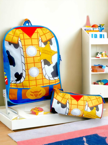 Mochila Escolar Toy Story Mas Estuche