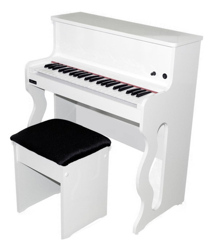 Albach Pianos Infantil  Branco E Luxo E Elegância Al8