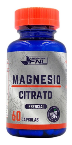 Magnesio Citrato 60 Cap 350mg Fnl / Vitaminas Y Minerales