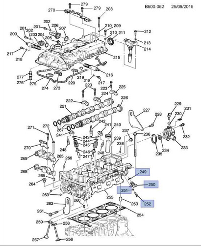 Sensor Arbol Levas (cmp) Cadillac Ct6 L4 2.0l 2017 Gm Parts
