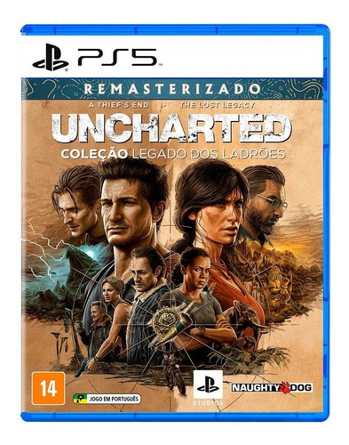 Jogo Uncharted: Legacy Of Thieves Collection Ps5 Sony