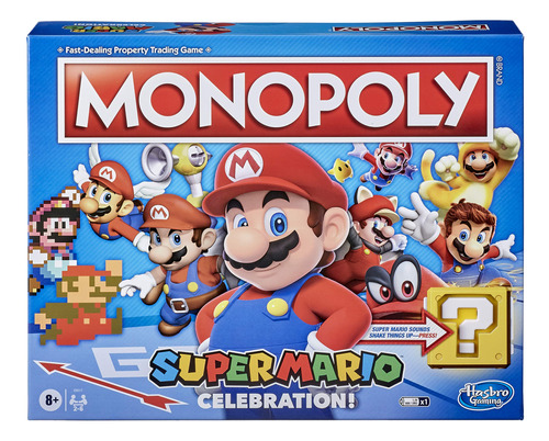 Juegos De Mesa Monopoly Super Mario Celebration Ed Fr91jk