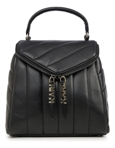 Karl Lagerfeld Paris Steffie Mochila Negro Talla Única