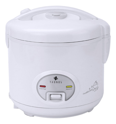 Panela De Arroz Elétrica Wh20d15 Tronos 1l 5 Xícaras 127v Cor Branco 220v
