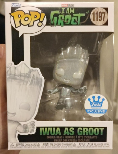 Funko Pop! Marvel I Am Groot #1197:  Iwua As Groot Fshop