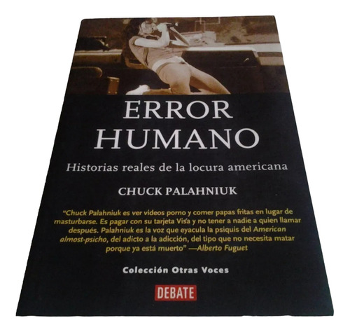 Libro, Error Humano - Chuck Palahniuk