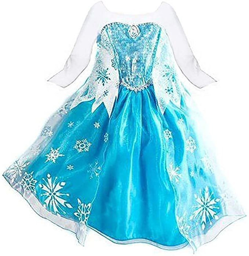 Disfraz Elsa Talla 5-6 Años