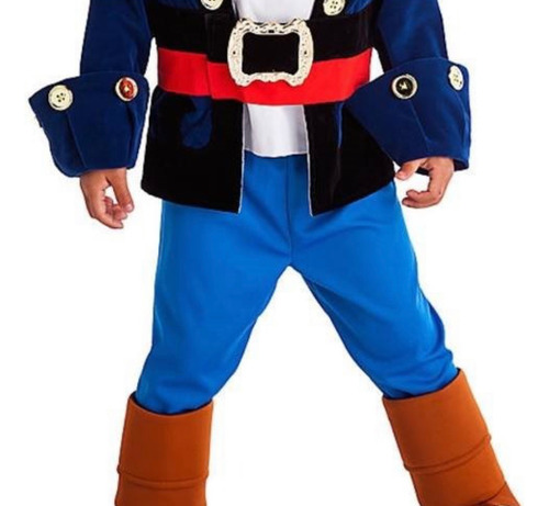 Capitan Jake Disfraz Jake El Pirata Talla 5-6 Disney Store
