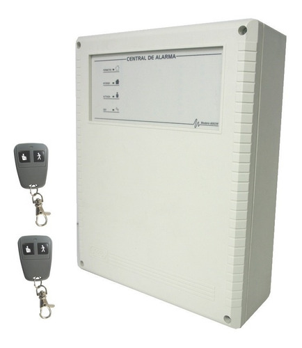 Imagen 1 de 6 de Central Alarma Inalambrica 6002w X28 Alarmas 2 Controles Remotos