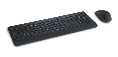 Imagen 2 de 2 de Kit de teclado y mouse inalámbrico Microsoft Wireless Desktop 900 Español Latinoamérica de color negro