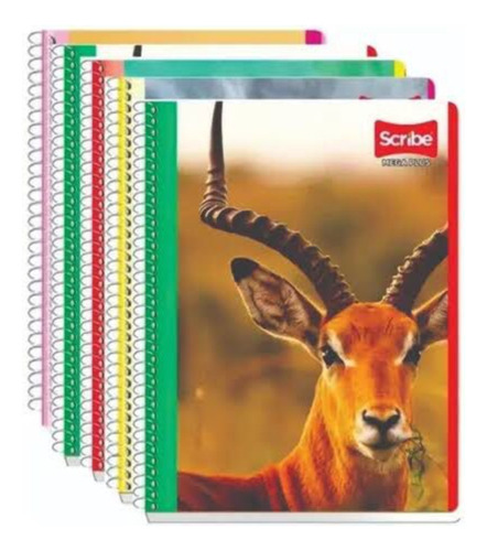 Cuaderno Profesional Scribe 100 Hojas C/ Espiral 5pzs