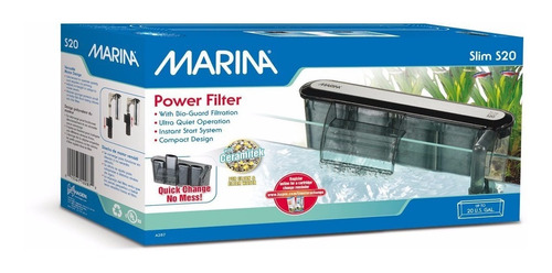 Filtro Cascada Exterior Acuario Pecera Marina Slim S20 75ltr