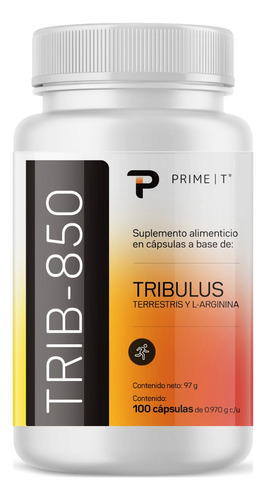 Potencializador De Testosterona Cápsulas Suplemento Prime T