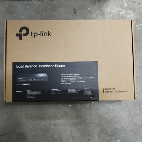 Tl-r480t+router De Balance De Carga De Banda Ancha (Usado)