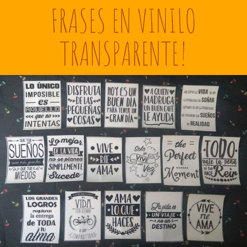 Vinilos Stickers Decorativos X70 Un. Frascos, Vasos, Tazas