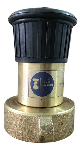 Chiflón Hidrante De 2-1/2 Pulgada De Bronce Ipt
