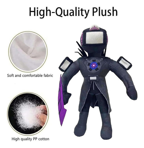Peluche Para Inodoro Skibidi, Peluche Mejorado Titan Tv Man