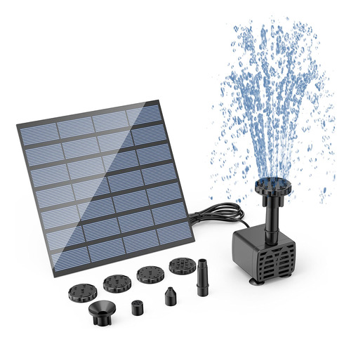 Aisitin Kit De Bomba De Agua Solar Para Bricolaje, Bomba De