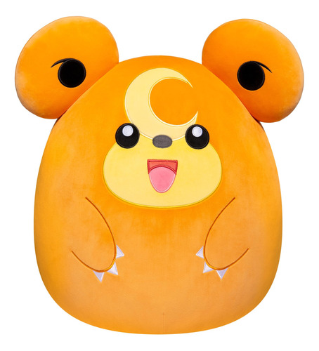 Peluche Squishmallows Pokémon Teddiursa 35 Cm Oficial