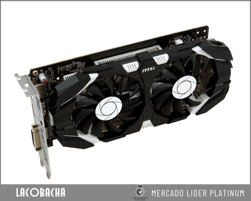 Imagen 4 de 6 de Placa De Video Msi Gtx 1050ti 4gb Oc Nvidia Geforce Cuotas
