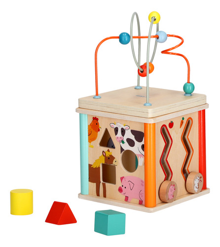 Juego De Motricidad Laberinto Didáctico Casaideas Color Amarillo
