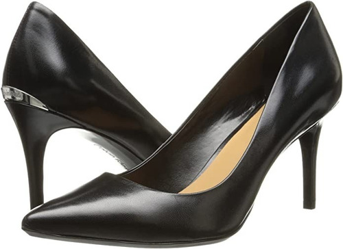 Zapatos De Tacon Calvin Klein Gayle Kid Skin Pump Zapatillas