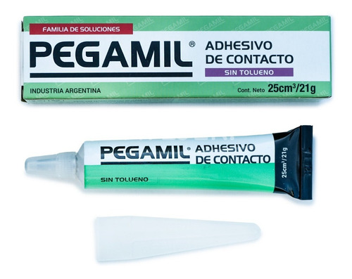 Imagen 2 de 3 de Pegamento Adhesivo De Contacto Pegamil 21 Gramos