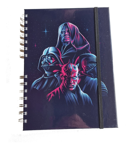 Cuaderno Star Wars - Lores Sith Dark Side - A5 Tapa Dura